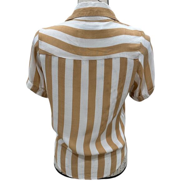 Faithfull The Brand Toulin Shirt Memphis Stripe - Picture 3 of 8